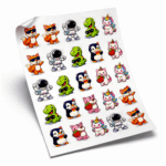 Cetak STICKER VINYL A3 Jember