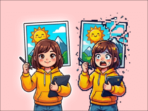 artikel qdesignkreatif kenapa gambar bisa pecah