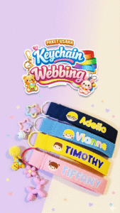 cover konten paket keychain webbing