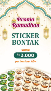 promo sticker bontak ramadhan